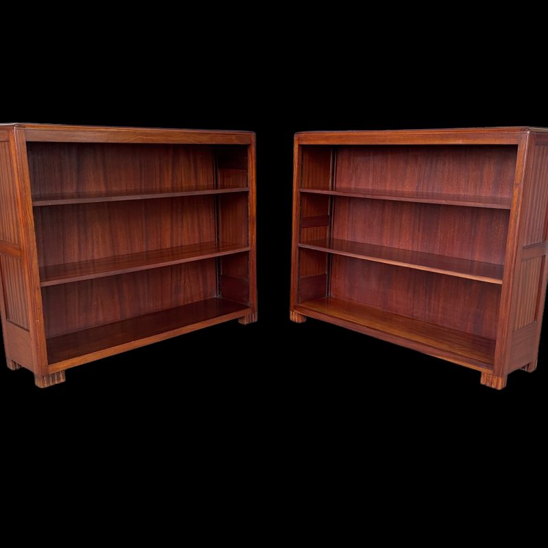 Pair of Art Deco Bookcases by Betty Joel